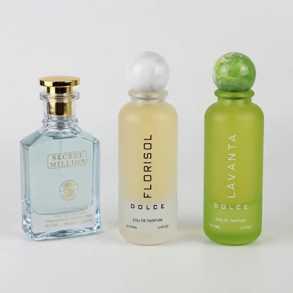 Perfume Trio Combo 100ml – Secret Million, Lavanta & Florisol Honest Perfumes