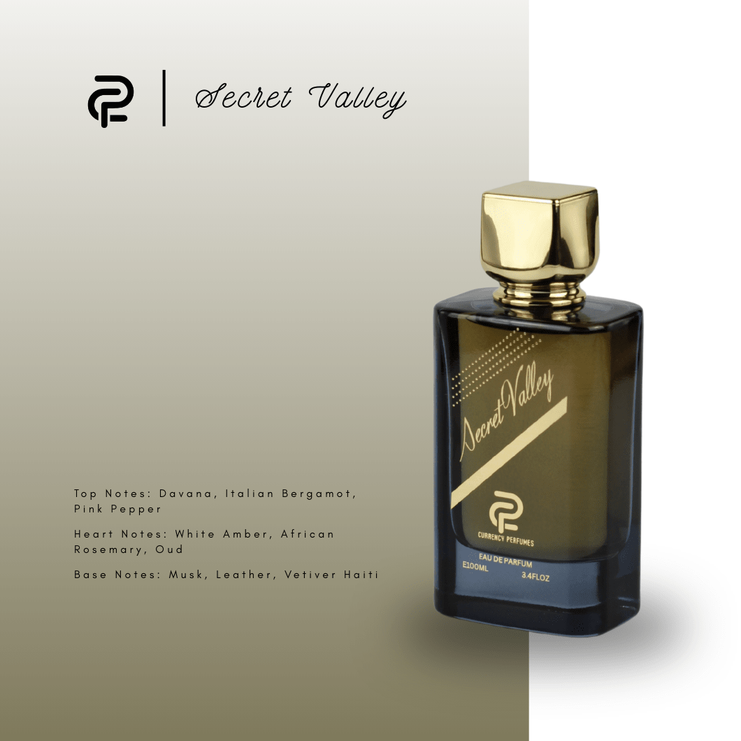 Currency Perfumes Secret Valley 100ml - Long lasting perfume