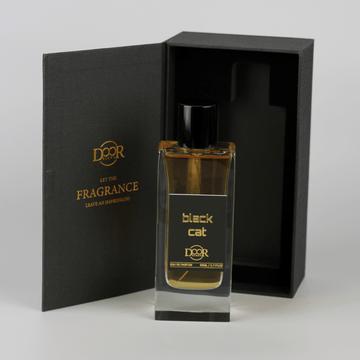 Doorscent Black Cat 80ml Perfume with Magnetic Map - Long lasting perfume