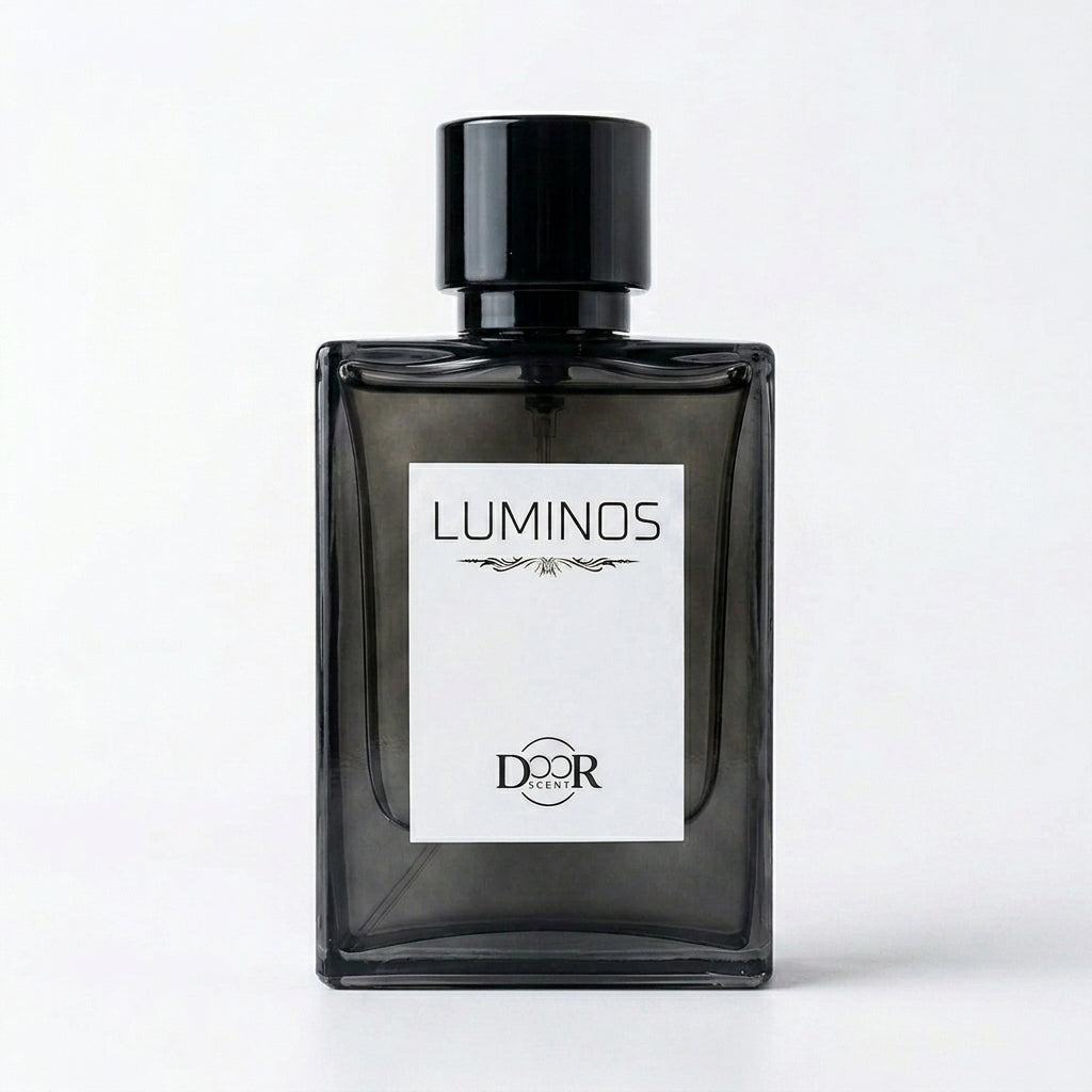 Doorscent Luminos Eau de Parfum 50ml with fresh floral fragrance notes and luxury perfume presentation