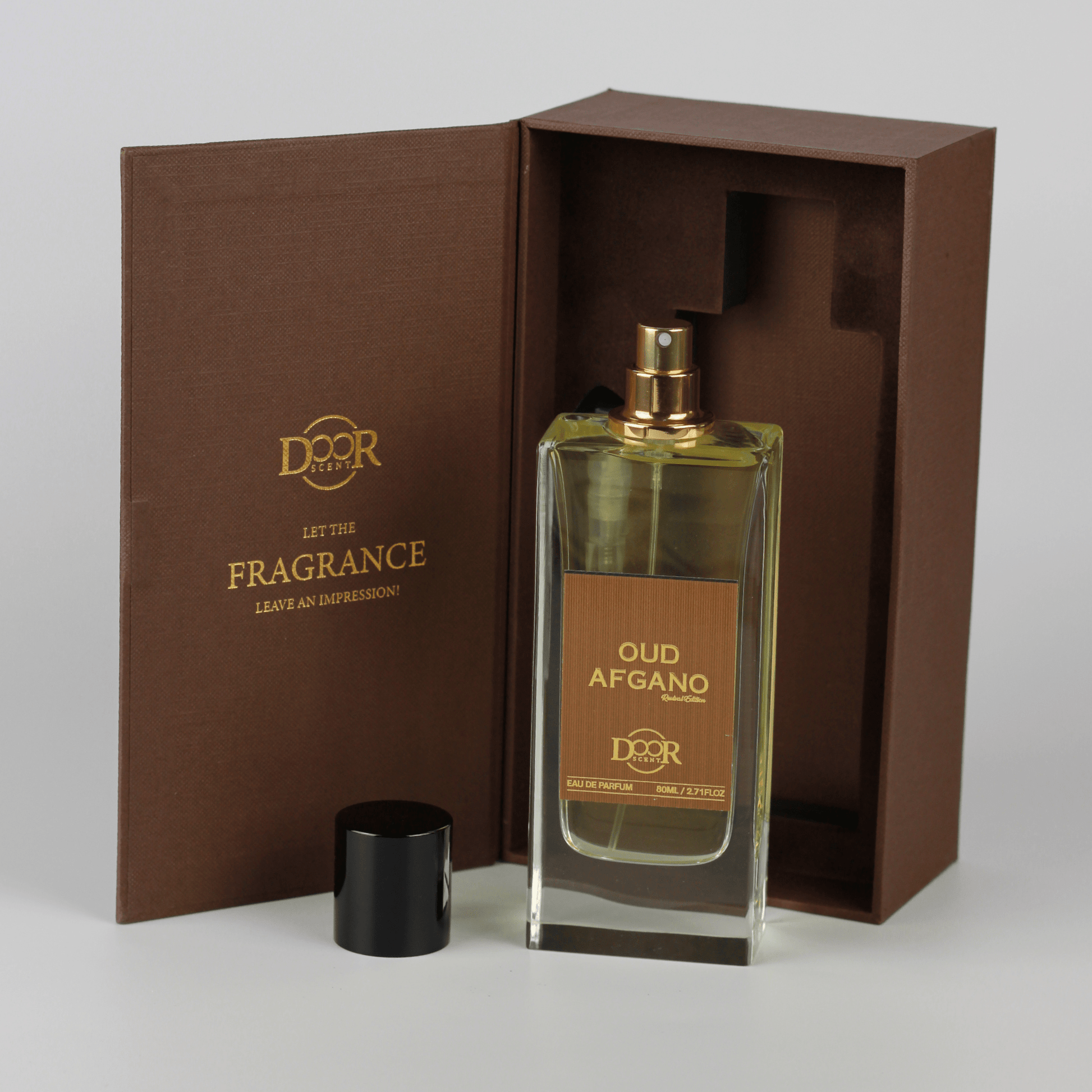 Doorscent Oud Afgano 80ml Perfume with Magnetic Cap - Long lasting perfume