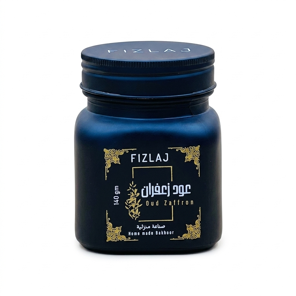 FIZLAJ Oud Zaffron 140gm Bakhoor